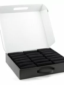 Набор из 20 пар мужских носков "Нева-Сокс", НС-20-0В, черные