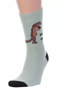 Мужские носки Брестские (БЧК), 23С2155, рис. 495, СЕРО-ЗЕЛЕНЫЕ