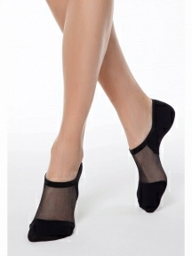 Женские ультракороткие носки Conte, 18С-4СП, рис. 000, ЧЕРНЫЕ