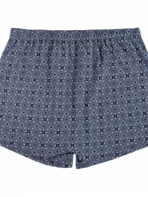 Мужские трусы-шорты из 100% хлопка Sergio Dallini, SG3305-2, СЕРЫЕ