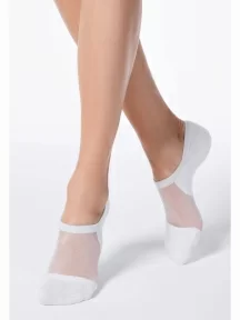 Женские ультракороткие носки Conte, 18С-4СП, рис. 000, БЕЛЫЕ