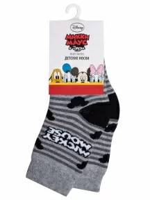 Детские махровые носки RuSocks (Орудьевский трикотаж), DIN-75, рис. m07, СЕРЫЕ