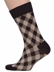 Мужские носки "Нева-Сокс" №НС05, М1, КОРИЧНЕВЫЕ