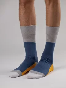 Набор из 3 пар мужских носков MSCLUB №М52, ВИ3-НМ52, СИНИЕ 1