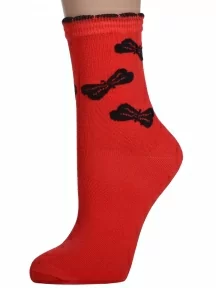 Женские носки (Palama), ЖД-21, КРАСНЫЕ