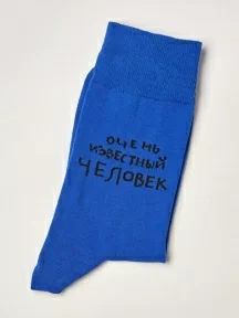 Носки unisex St. Friday Socks, 733-15, "Неважно кто ты. Очень известный человек"