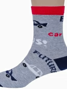 Детские носки RuSocks (Орудьевский трикотаж), Д3-13501, рис. 02, СЕРЫЕ