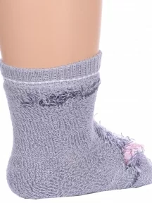 Детские махровые носки Брестские (БЧК), 14С3060, рис. 446, СВЕТЛО-СЕРЫЕ