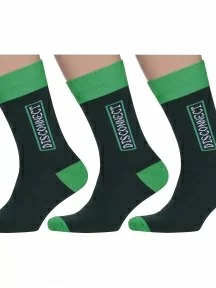 Комплект из 3 пар мужских носков MSCLUB №М26, msk3-М26, nm-294, "Disconnect"