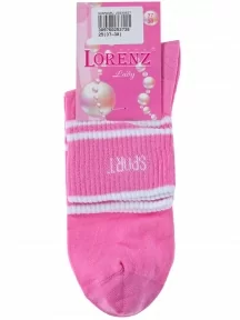 Женские носки LORENZline, С25, РОЗОВЫЕ