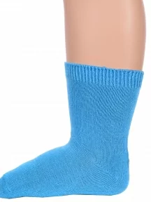Детские носки Hobby Line, Ндх3540, ЯРКО-ГОЛУБЫЕ