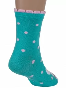 Детские носки RuSocks (Орудьевский трикотаж), ДТ-95/1, рис. 07, БИРЮЗОВЫЕ