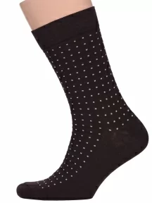 Мужские носки "Нева-Сокс" №НС02, МА-4, CHARLOTTE, коричневые