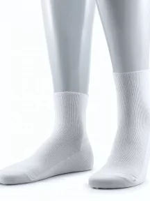 Мужские медицинские носки Dr. Feet (PINGONS), 16DF1, БЕЛЫЕ