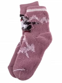Детские махровые носки Альтаир, С129, ПЫЛЬНО-РОЗОВЫЕ