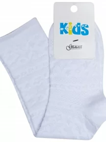 Комплект из 3 пар детских гольфов Гамма, 3-С460, БЕЛЫЕ, рис. 1