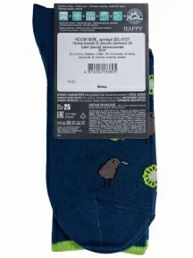 Мужские носки DiWaRi, 20С-37СП, рис. 136, ТЕМНО-СИНИЕ