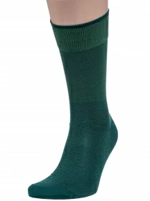 Мужские носки из мерсеризованного хлопка Sergio Di Calze (PINGONS), 17SC4, ЗЕЛЕНЫЕ