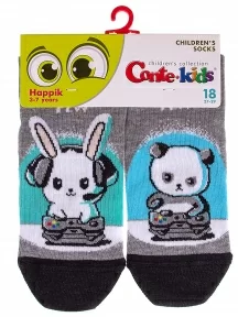 Детские носки Conte kids, 17С-10СП, рис. 460, СЕРЫЕ