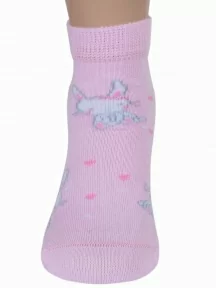 Детские носки RuSocks (Орудьевский трикотаж), Д-31359, рис. 02, СВЕТЛО-РОЗОВЫЕ