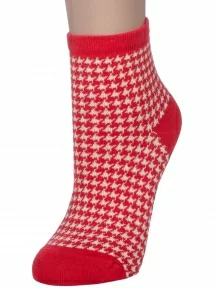 Женские носки Akos, FW41N4, КРАСНЫЕ