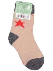 Детские теплые махровые носки Hobby Line, Ндад7616, БЕЖЕВЫЕ