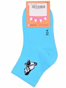 Детские спортивные носки Hobby Line, Ндх4366-03, ГОЛУБЫЕ
