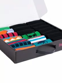 Набор из 20 пар мужских носков MSCLUB №М01, ВИМ20-1, микс