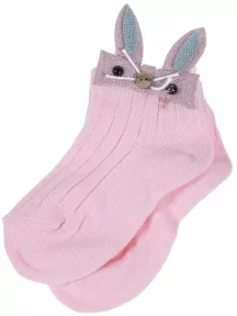 Детские носки с аппликацией "Борисоглебский трикотаж", 8С972, РОЗОВЫЕ
