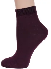 Женские носки RuSocks (Орудьевский трикотаж) БОРДОВЫЕ (С-420/1)