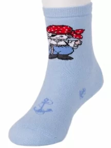 Детские махровые носки LORENZline, Л52, ГОЛУБЫЕ