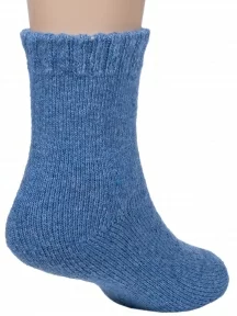 Детские теплые носки Hobby Line, 7645, ДЖИНСОВЫЕ