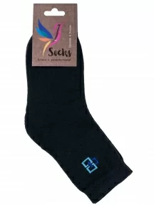 Детские махровые носки Альтаир, С107, ЧЕРНЫЕ