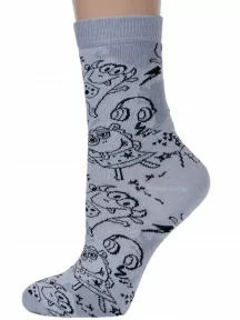 Детские носки "Красная ветка", С-2147, СЕРЫЕ