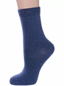 Женские высокие носки Sergio Dallini, SGS014-9, СИНИЕ