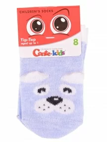 Детские носки Conte kids, 5С-11СП, рис. 390, СВЕТЛО-ГОЛУБЫЕ
