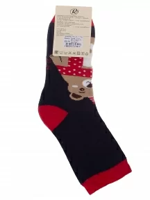 Детские махровые носки RuSocks (Орудьевский трикотаж), Д3-33494, ТЕМНО-СИНИЕ