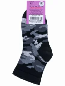 Детские носки LORENZline, Л90, ЧЕРНО-СЕРЫЕ