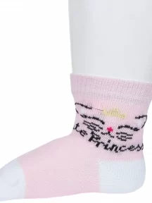 Детские носки "Борисоглебский трикотаж", 8СД1005, РОЗОВЫЕ