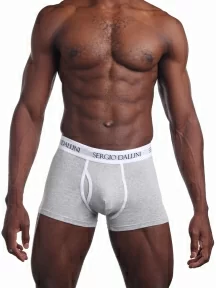 Мужские трусы-боксеры Sergio Dallini, SD2941-3, СЕРЫЕ