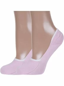 Комплект из 2 пар женских подследников Брестские (БЧК), 2-18С1319, рис. 000, СВЕТЛО-РОЗОВЫЕ