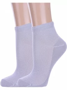 Комплект из 2 пар детских носков Альтаир, 2-Д82, СВЕТЛО-СЕРЫЕ