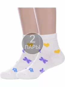 Комплект из 2 пар детских носков Альтаир ЭКРЮ (2-А37)