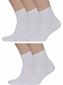 Комплект из 5 пар мужских носков ХОХ, 5-X-1125, БЕЛЫЕ
