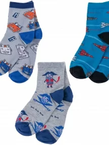 Комплект из 3 пар детских носков Akos, 3-CK41800, микс 8