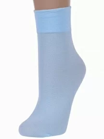 Женские носки Conte, 21С-84СП, LIGHT BLUE, светло-голубые