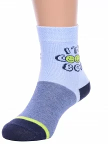 Детские носки Брестские (БЧК), 14С3081, рис. 4014, БЛЕДНО-ГОЛУБЫЕ