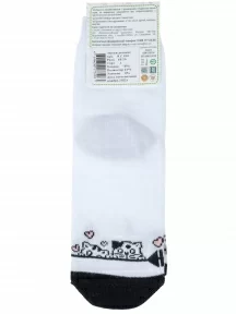 Детские носки "Борисоглебский трикотаж", 8С916, БЕЛЫЕ