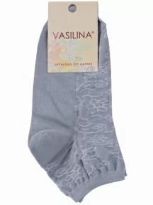 Женские носки VASILINA, 0С6213, СЕРЫЕ