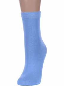 Женские бамбуковые носки ХОХ, G-1123, ГОЛУБЫЕ